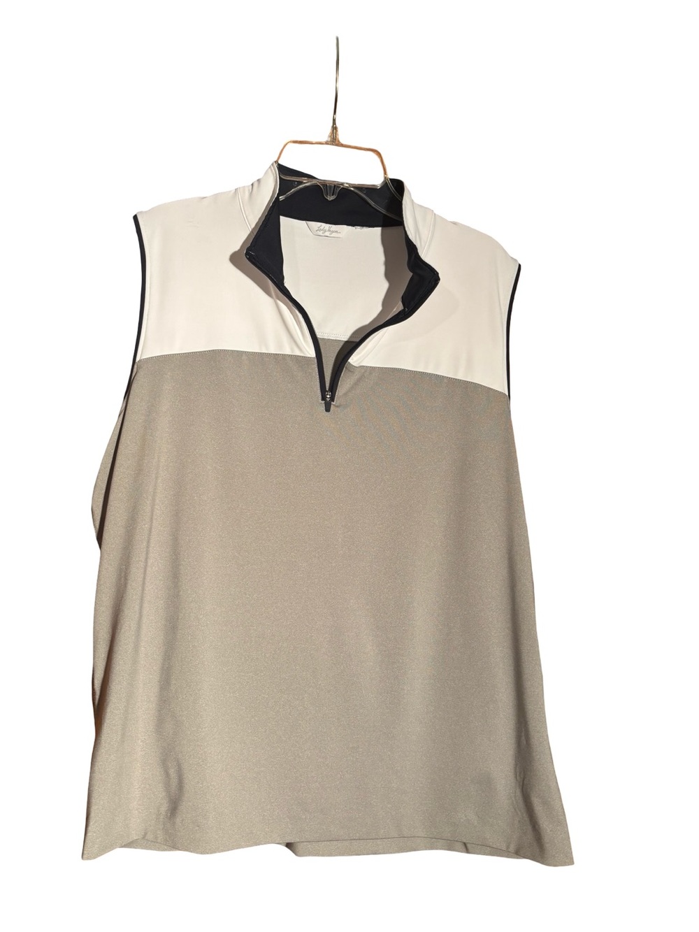 Lady Hagen Golf Half Zip Sporty Athleisure Top